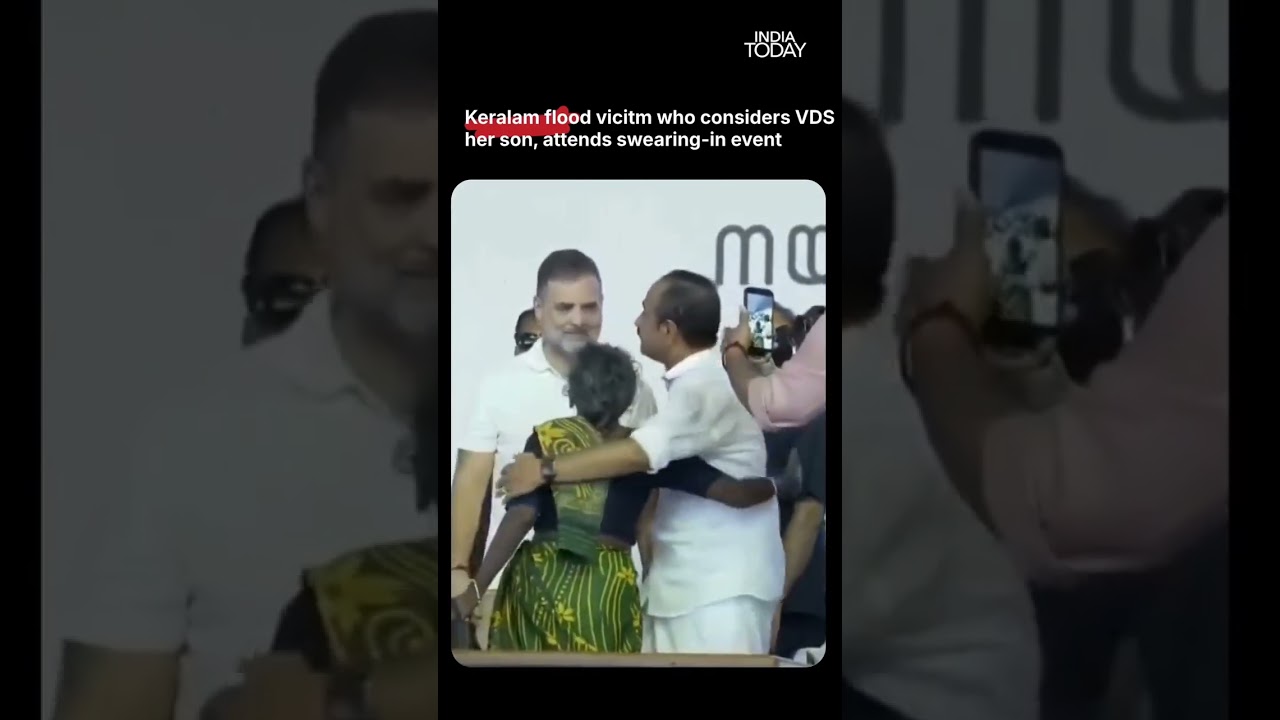 Flood Victim Saved By VD Sateeshan Meet Him At Oath Taking Ceremony | India Today