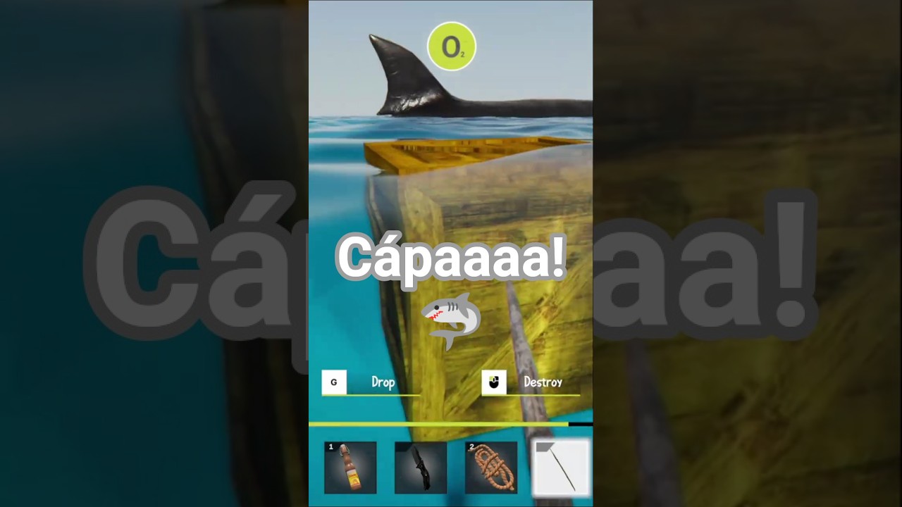 MEGT&Aacute;MADOTT EGY GIGANTIKUS C&Aacute;PA 🦈 - Shark Siege  #domek007 #j&aacute;t&eacute;k #sharksiege