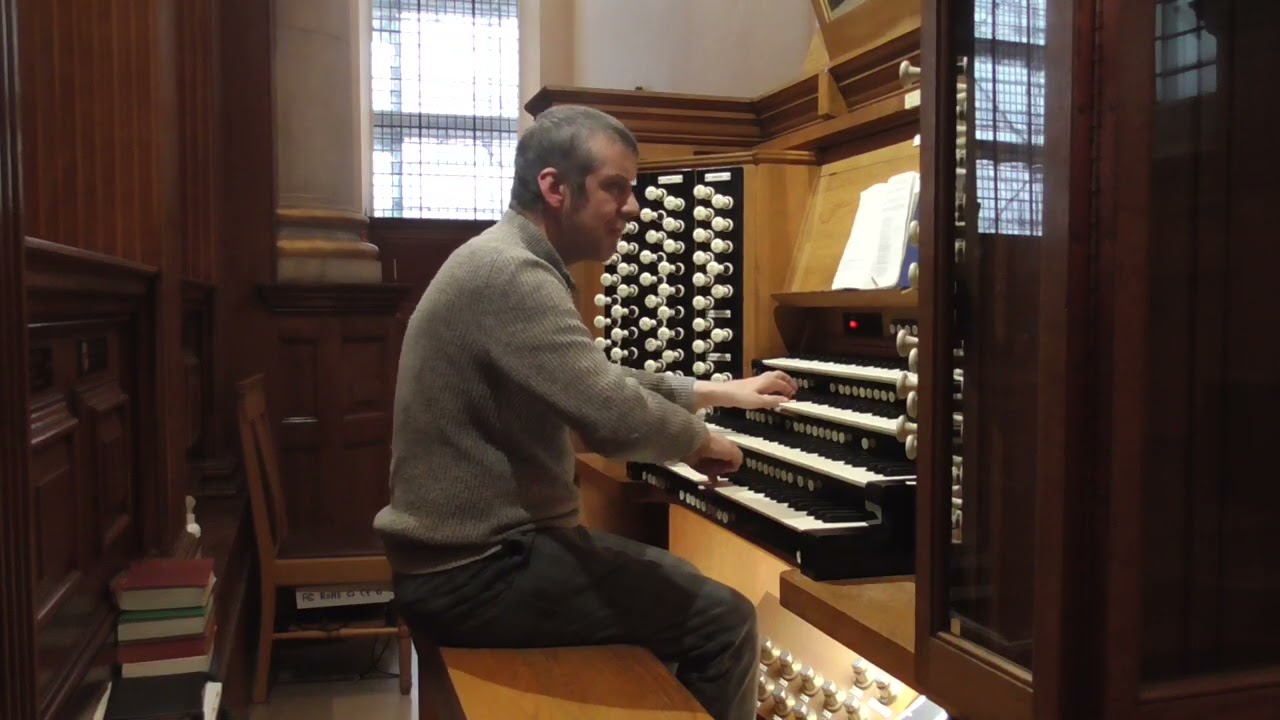 My heart and voice I raise - St Bride's Church, Fleet Street, London (Compton organ)