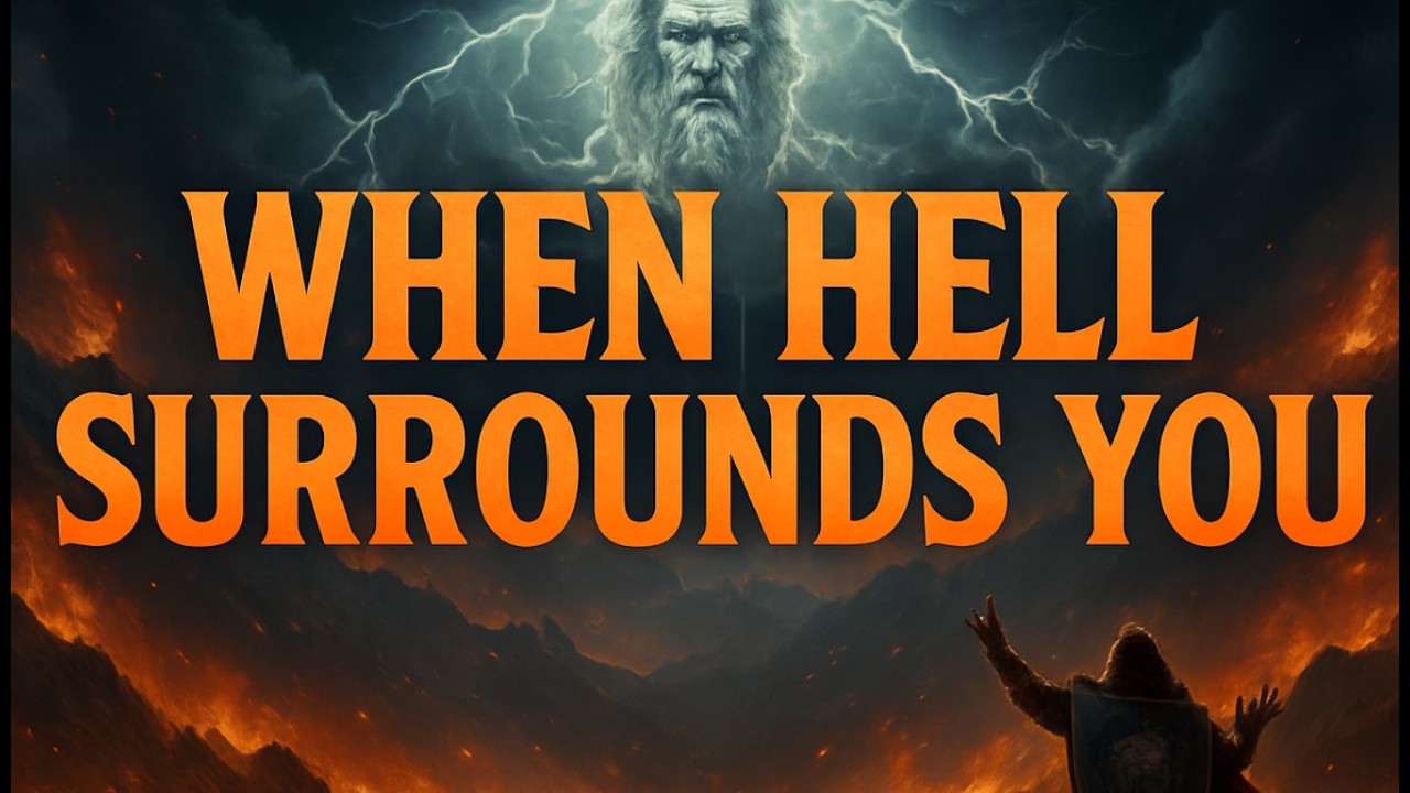 GOD WILL FIGHT FOR YOU! 🔥 Psalm 18 KJV | Word-for-Word Warrior Score (Upbeat)