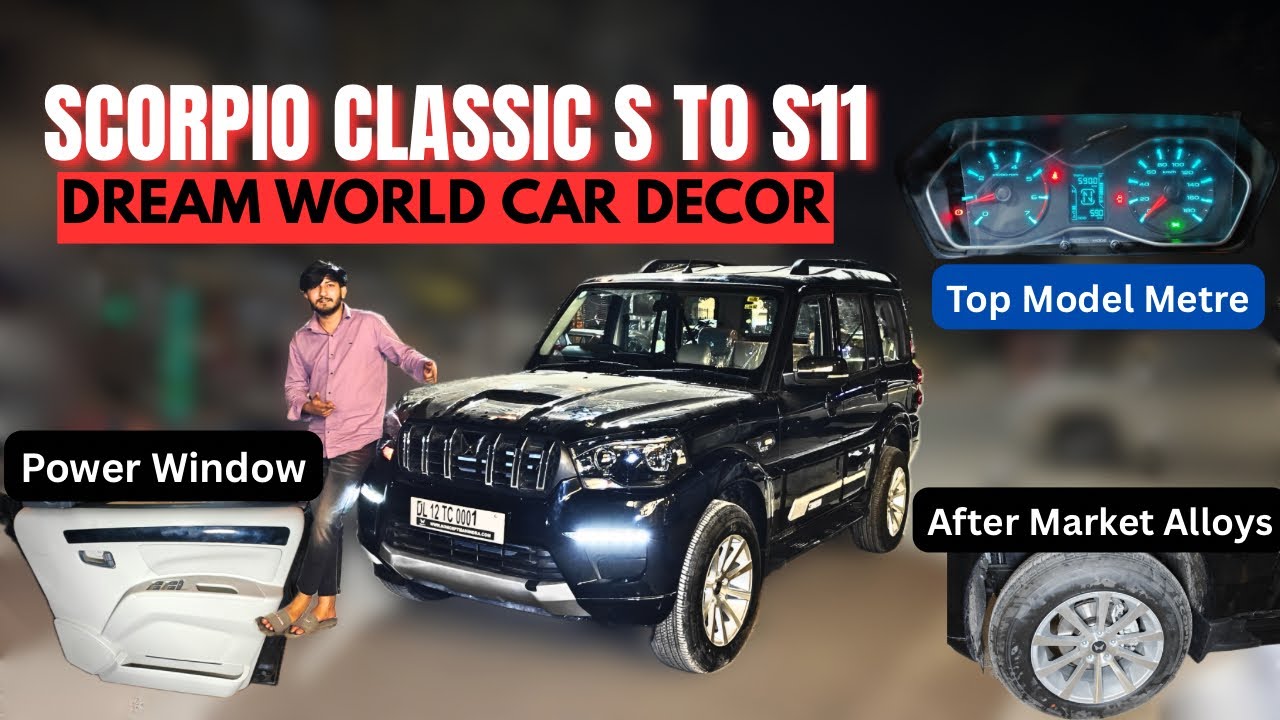 2026 Scorpio Classic Modified | S to S11 Modified | Scorpio Classic base to top modification
