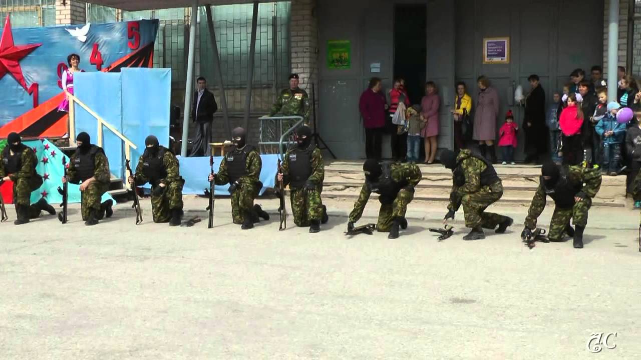 Спецназ. Показательное выступление в День Победы