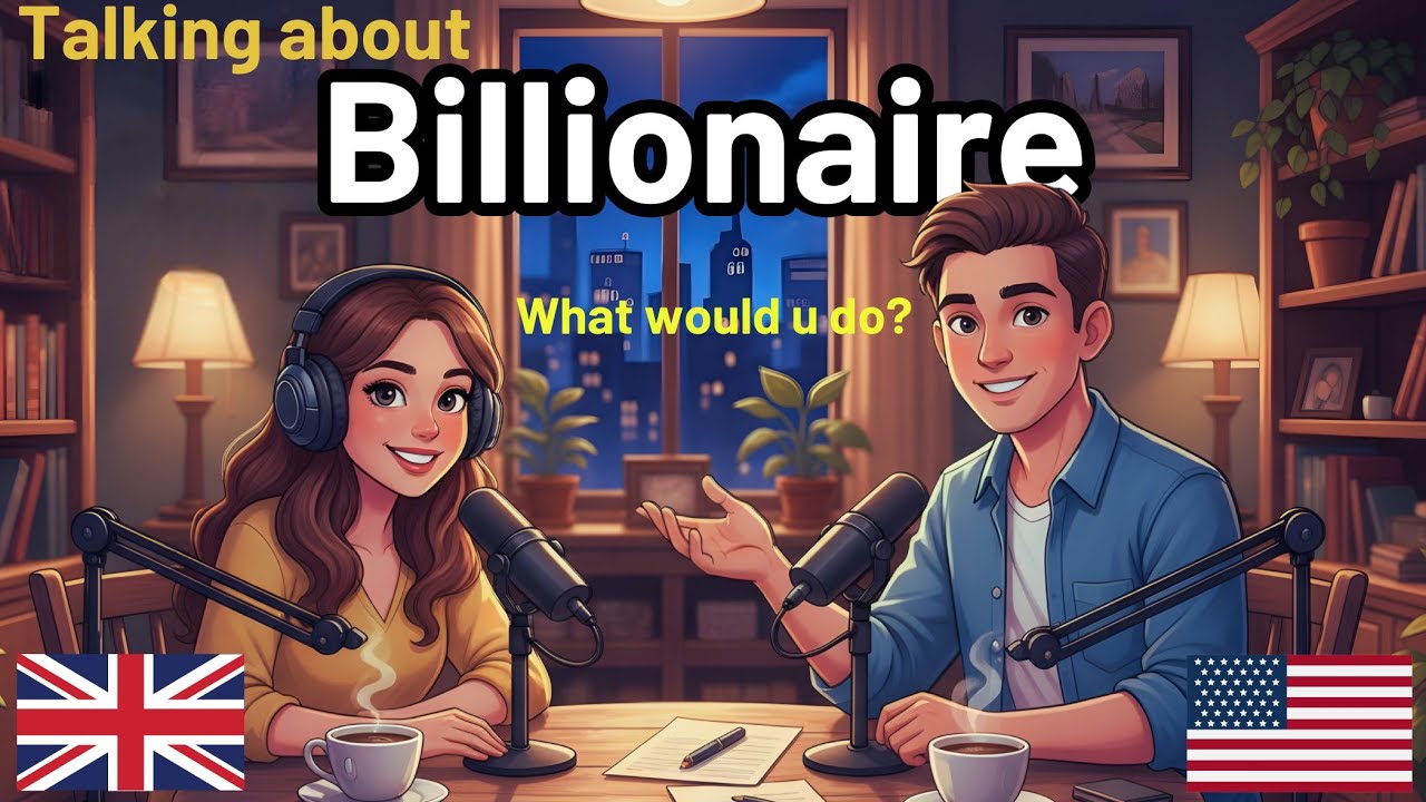 Master the Conditional Tense: What Would You Do If You Became a Billionaire? | English Podcast