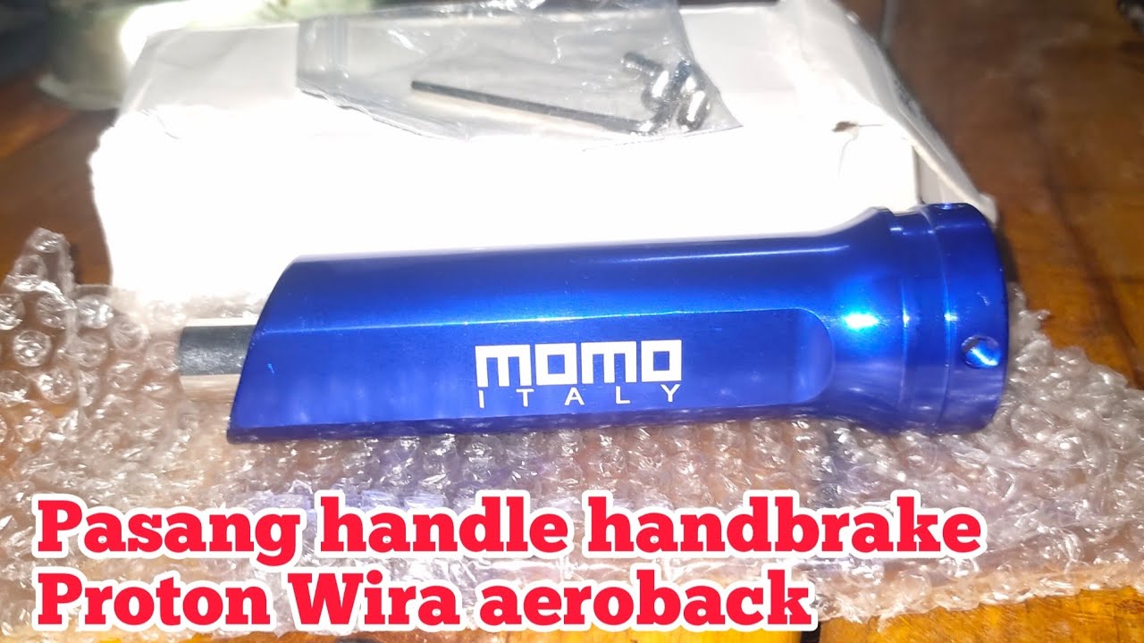 Cara buka dan pasang pemegang handbrake Proton Wira aeroback