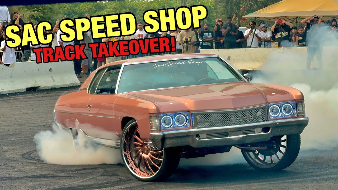SAC SPEED SHOP TRACK TAKEOVER (BAY AREA LEGAL PIT🔥)