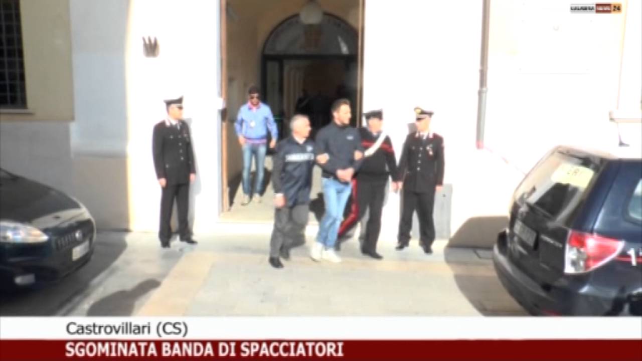 SGOMINATA BANDA DI SPACCIATORI A CASTROVILLARI
