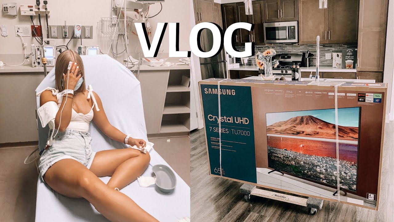 VLOG: GOING TO THE HOSPITAL, NEW TV, GETTING BOTOX