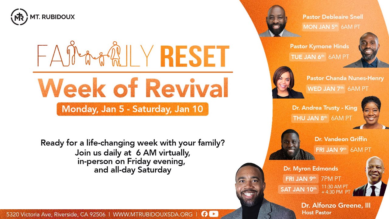 Family Reset Day 2 - Pastor Kymone Hinds