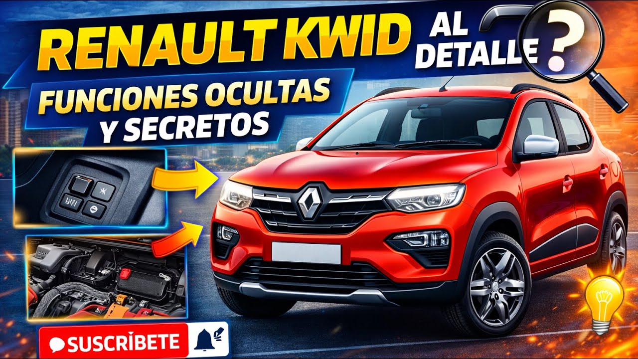 Renault Kwid al Detalle 🚗 | Funciones Ocultas y Todo lo que Debes Saber