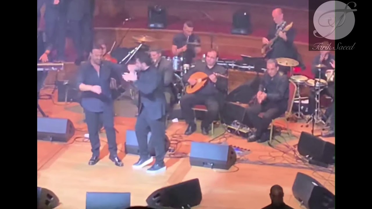 TARIK SAEED WITH LEGEND SUPERSTAR ASSI HILLANI LONDON 2019
