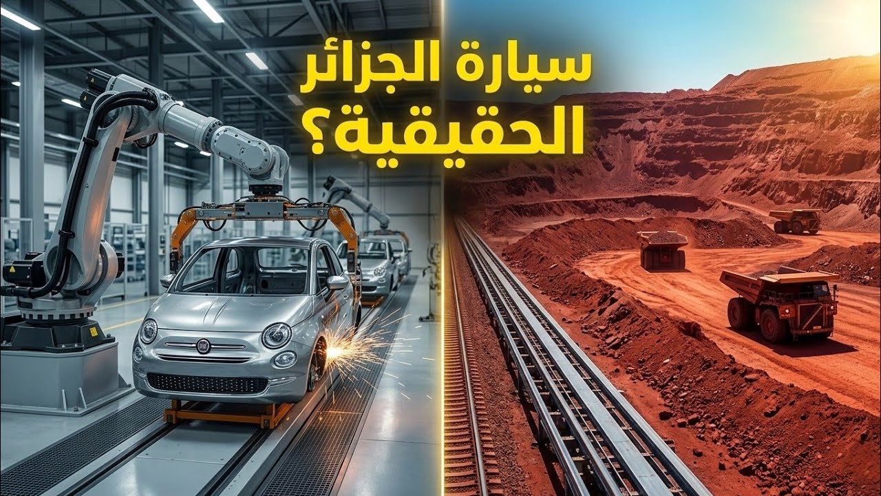 من تندوف إلى مصنع وهران: رحلة الحديد الذي سيغير مستقبل صناعة السيارات في الجزائر