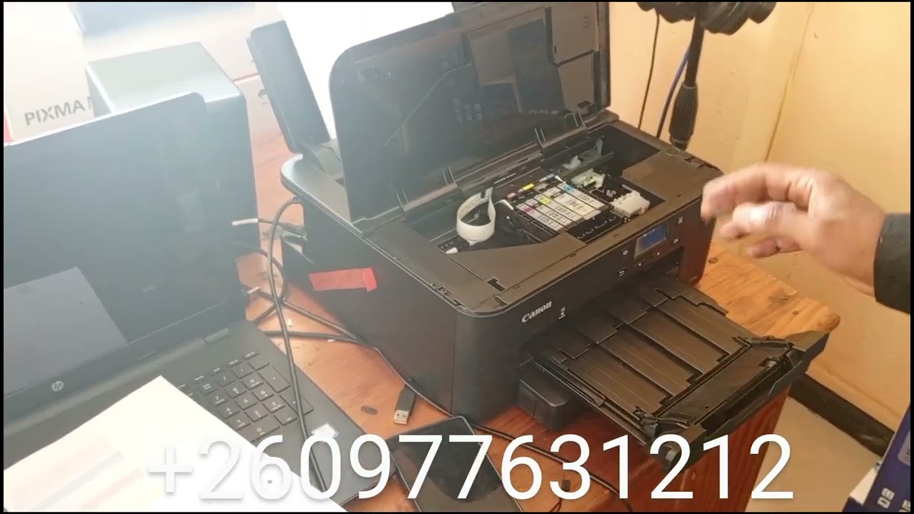 How to refill the Canon TS704A printer  tanks, #canon #ink #printer  #zambia #mzansi