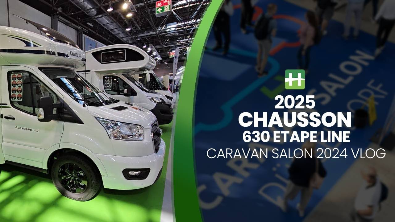 Caravan Salon Düsseldorf 2024 | 2025 Chausson Etape Line 630 | Highbridge Caravans