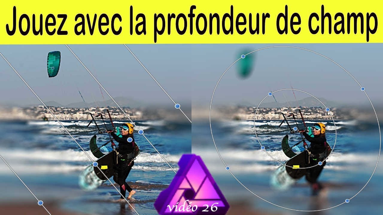 Modifiez la profondeur de champ