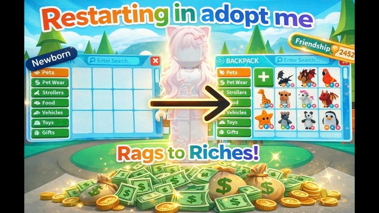 Starting over in Adopt Me part 6