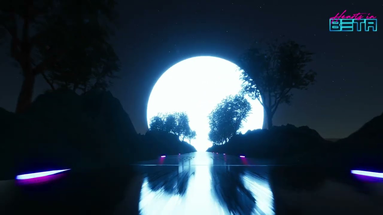 Hearts in Beta - Neon Lights on the Horizon feat Dan Beta (Visualizer)