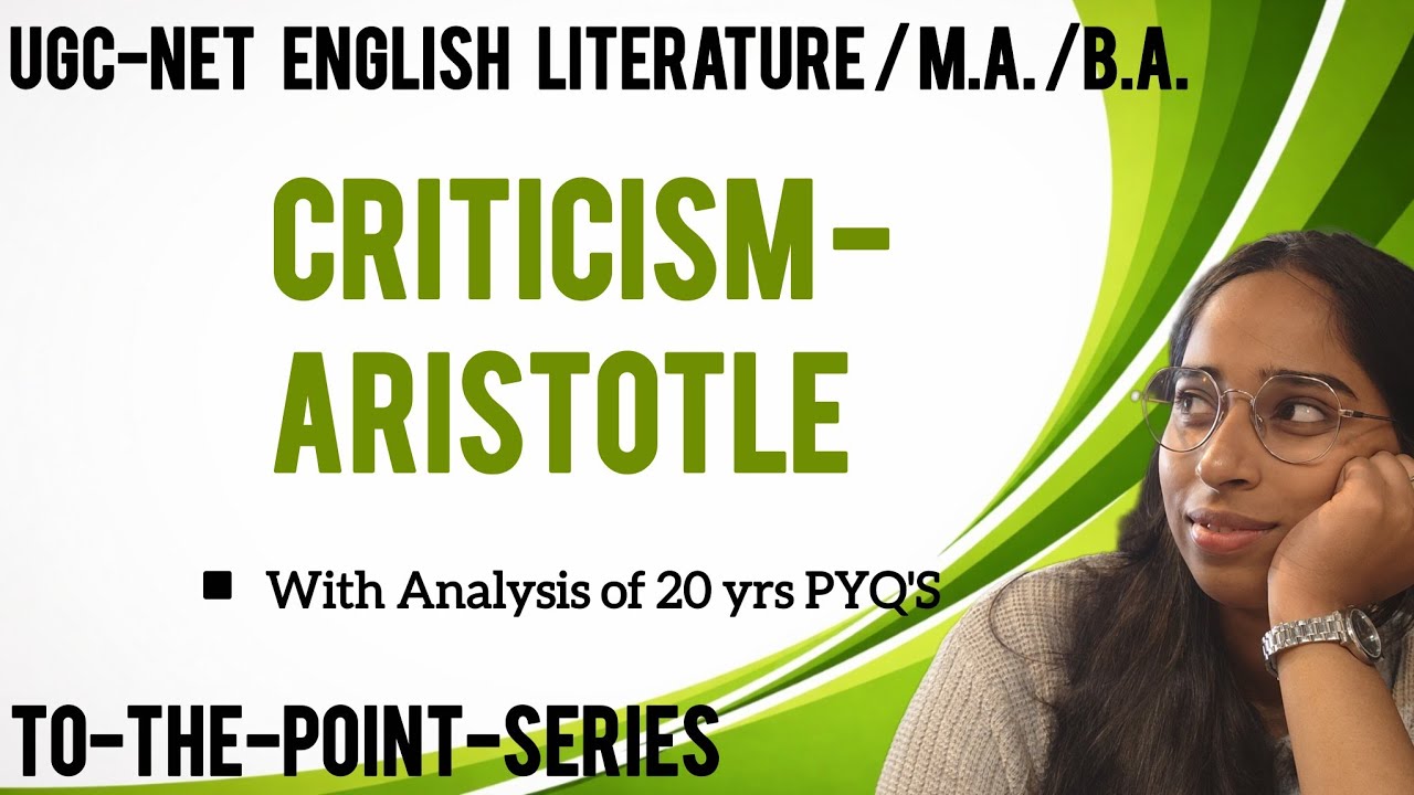 Aristotle |Criticism | UGC NET #english #ugcnetenglish #englishliterature @Bibliophilesneha