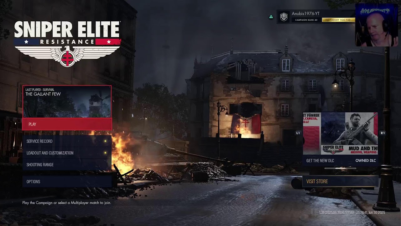 Sniper Elite Resistance  survival Before  Surgery  featuring @Anubis1976-YT