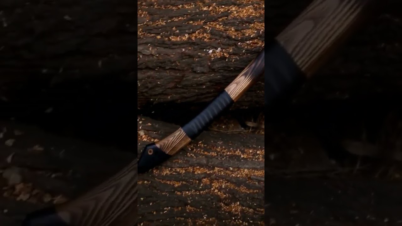 Handmade Vikings Axe #axe #bbq #youtubeshorts #chef #camping #outdoor #texas #usa #shorts #Vikings