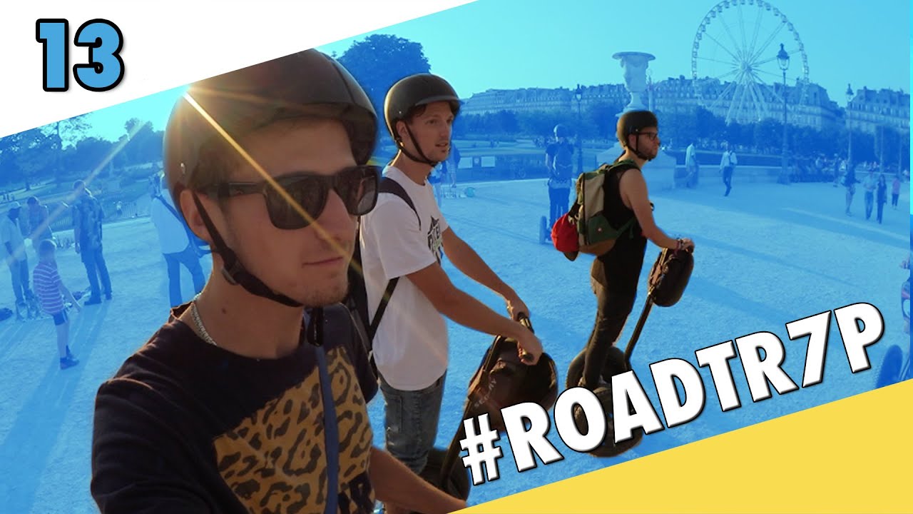 Segway Tour & Slow Mo! (Paris) | #ROADTR7P Tag 13 | izzi