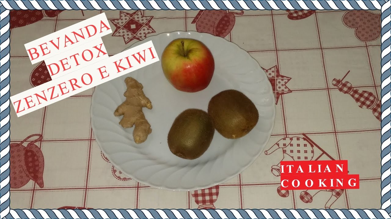 KIWI FRUIT e ZENZERO VIDEO RICETTA con bimby tm5 - ITALIAN COOKING TIME!