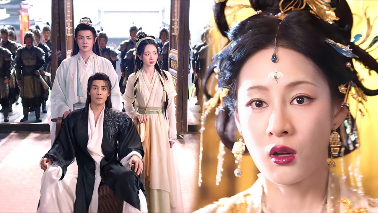 惡毒皇后要處死灰姑娘與王爺，關鍵時刻被關押的皇帝現身，揭穿惡毒皇后的陰謀，解救了小情侶！