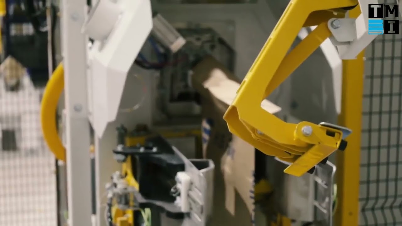 HEYNDRICKX Engineering - ILERSAC VBF compacte afzak -en paletisatielijn voor ventielzakken