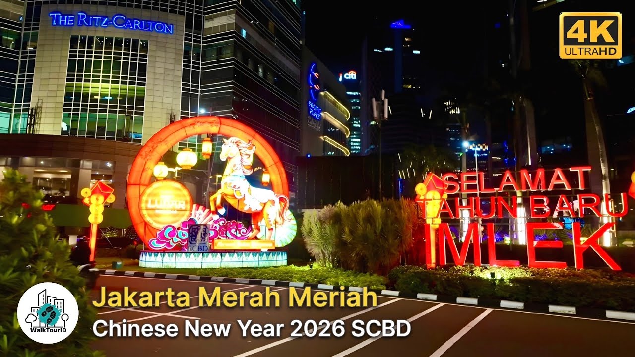 Meriahnya Dekorasi Imlek di SCBD | Chinese New Year 2026 SCBD