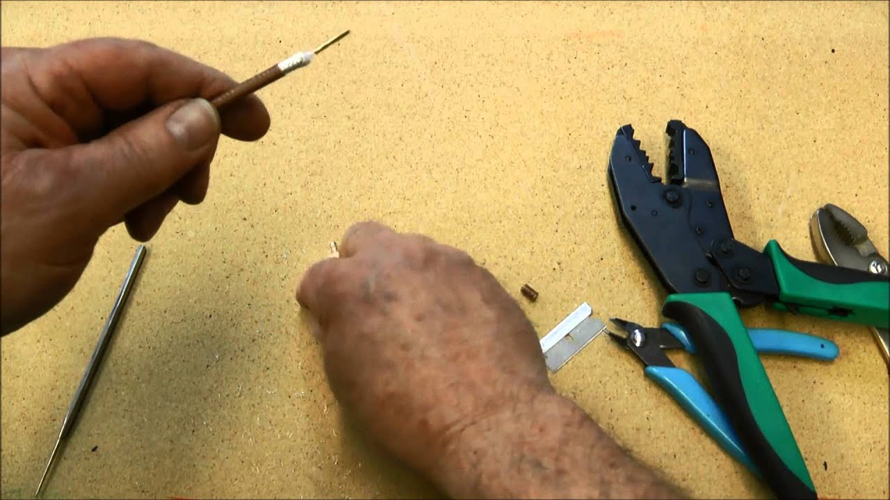 010: BNC COAX CONNECTOR CRIMPING (on RG-400)