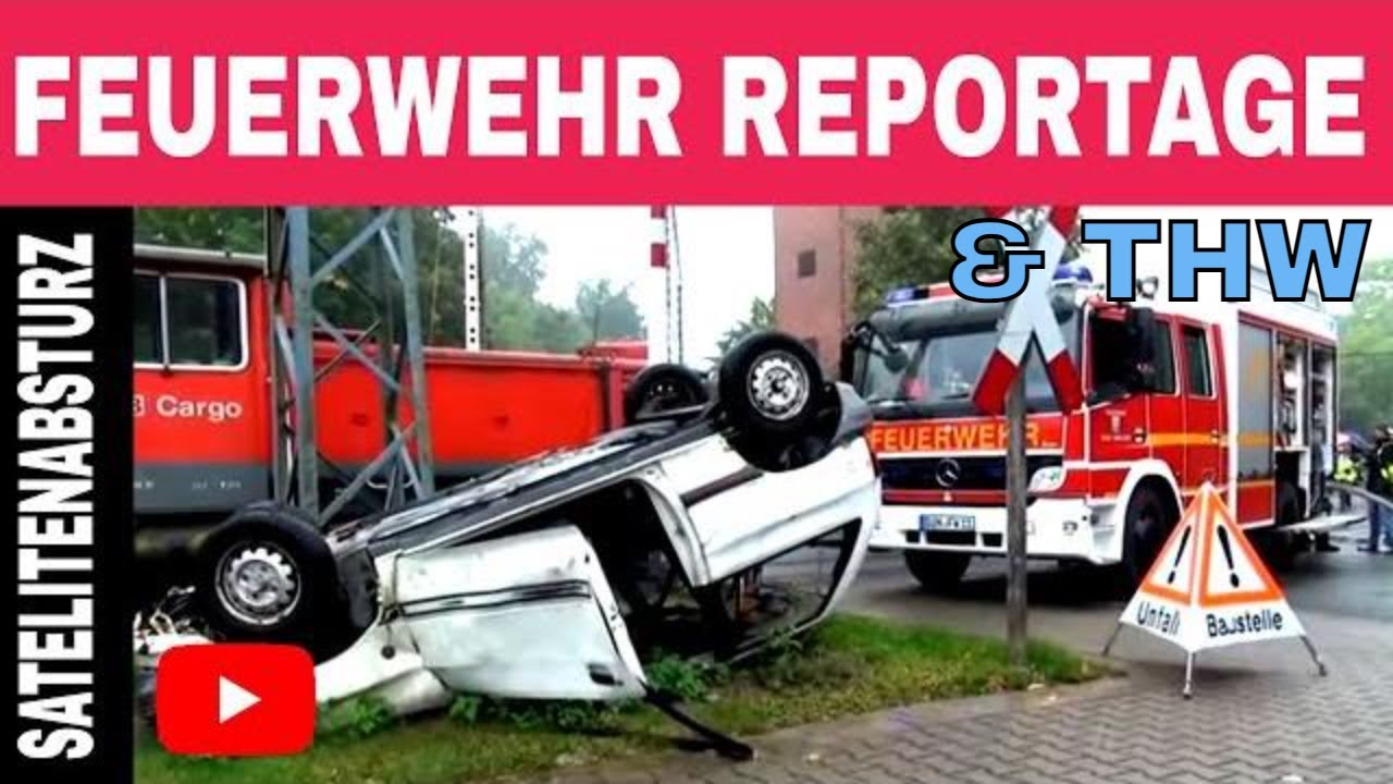 Пожарная служба Репортаж - Пожарная бригада Мюнстер и THW на местности IDF NRW