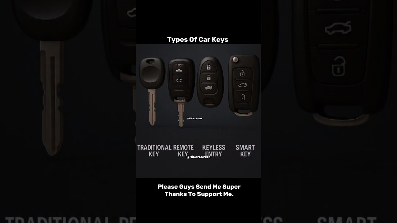 Types Of Car Keys
