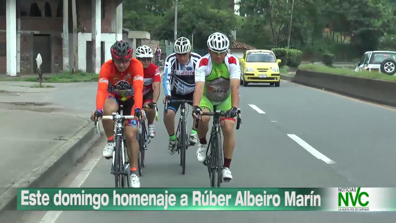 Este domingo homenaje a Rúber Albeiro Marín