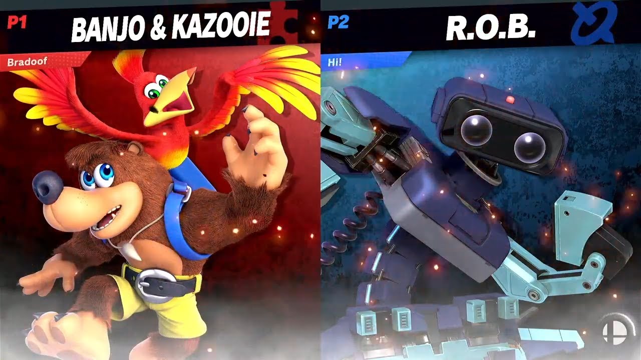 Hidro (R.O.B.) vs Bradoof (Banjo & Kazooie) - Final Bracket Winners Round 1 - One More Game