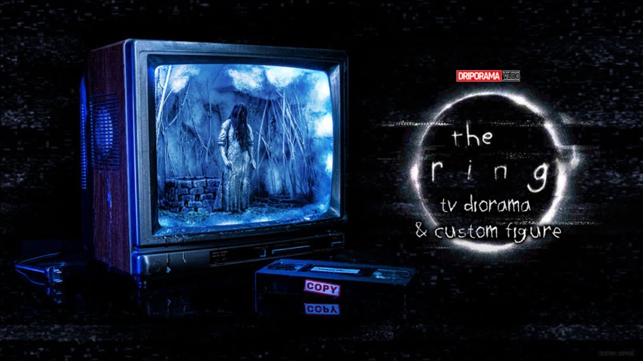 The Ring TV Diorama & Custom Figure | Vlog152
