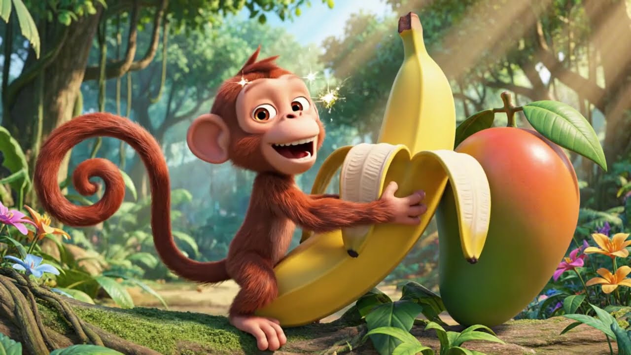 BÀI HÁT MỚI VỀ CHÚ KHỈ CON - Liên Khúc Nhạc Thiếu Nhi 4K Remix Cho Bé Ngồi Ăn Ngon Miệng Không Quấy