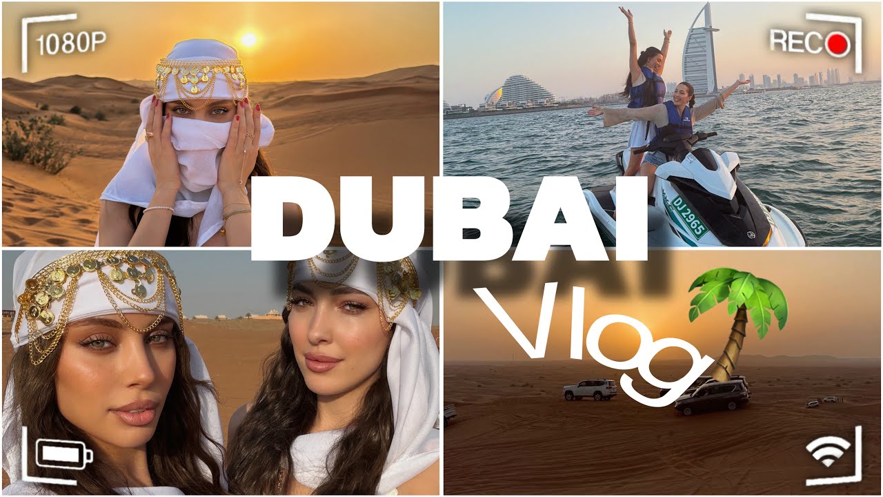 Dubai VLOG 🥥​🌴​- safari tour 🏜️​,  das solltet ihr probieren ! 😍​😋​, special guest.. I nil 💛​