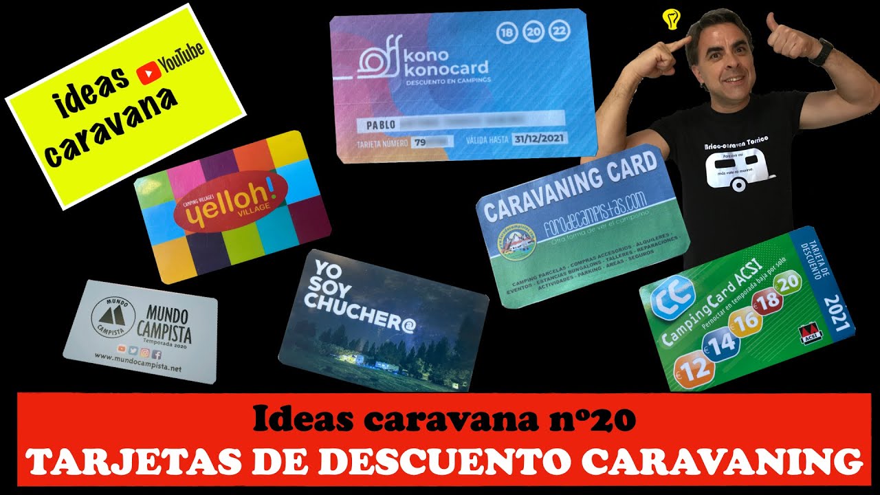 TARJETAS de DESCUENTO en CAMPINGS y TIENDAS de caravanas - #20