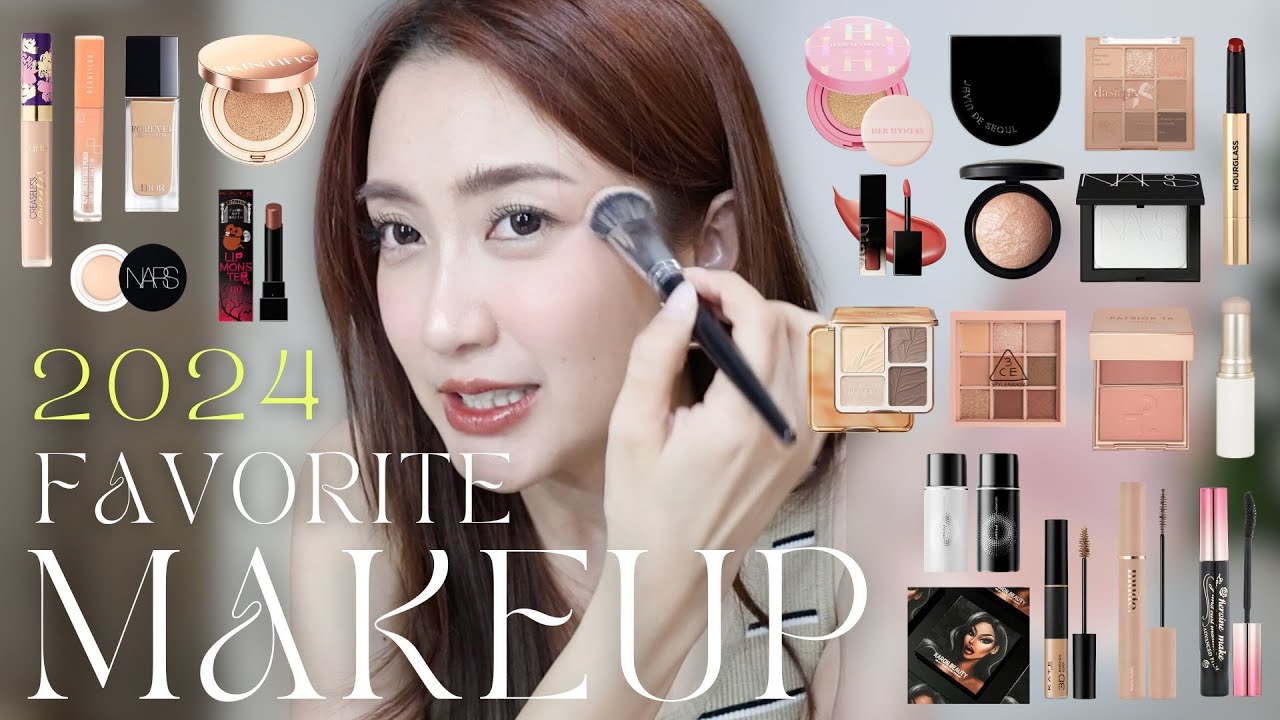 Favorite of The Year 2024 💕✨ EP2 Makeup รวมเครื่องสำอางที่ใช้แล้วชอบ สไตล์สาวผิวฉ่ำโกลว | Always AOM