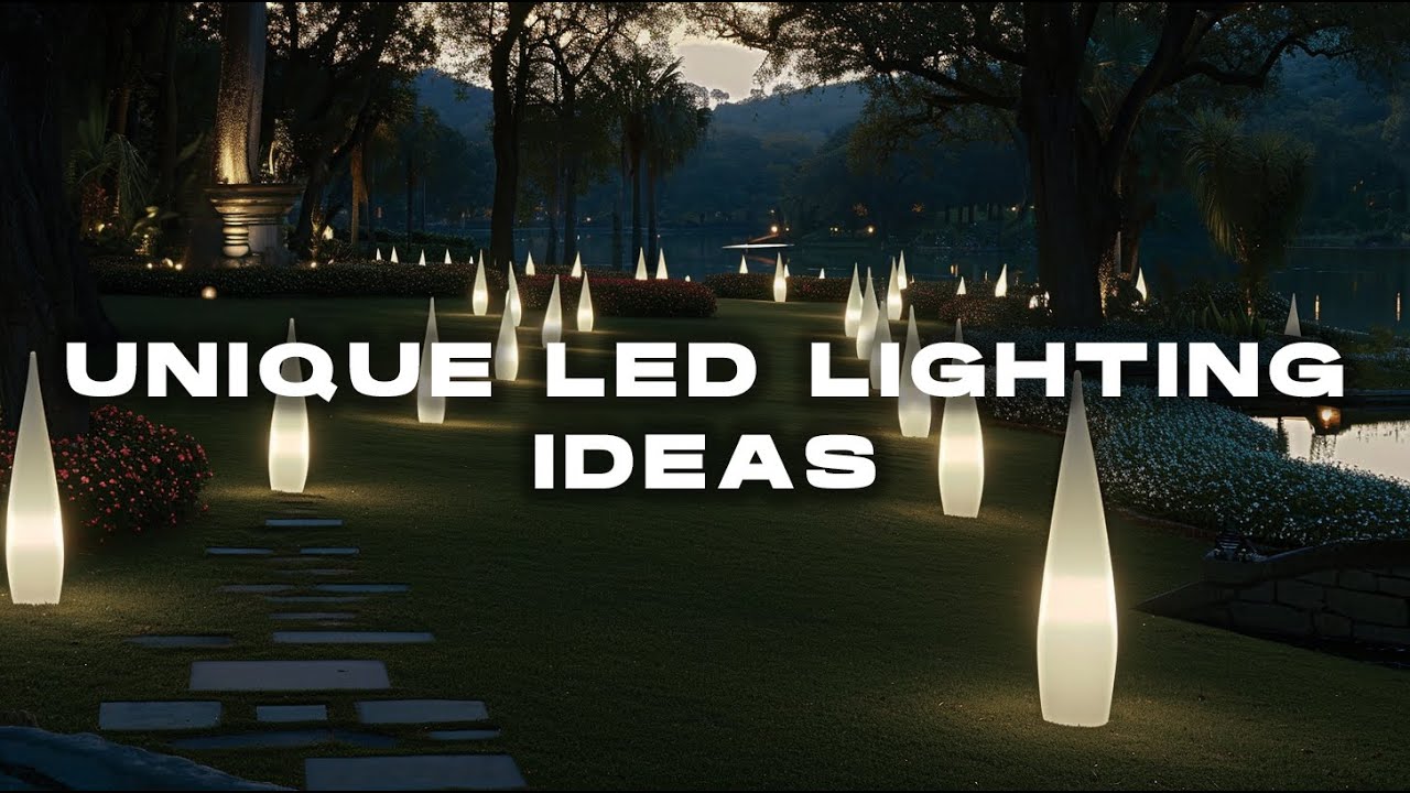 25 Unique LED Lighting Ideas for Your Backyard! | Garden Lighting