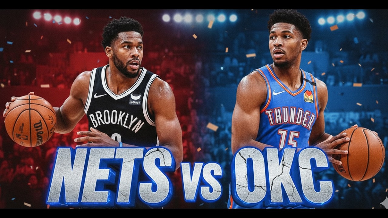OKC THUNDER vs NETS FULL HIGHLIGHTS! Jared McCain CAREER HIGH!