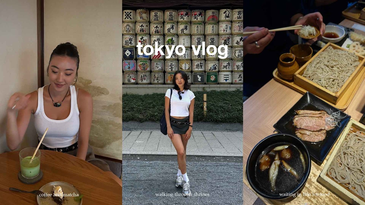 japan travel vlog | 3 days in tokyo caffeinated, eating good, and dropping yen 🙏