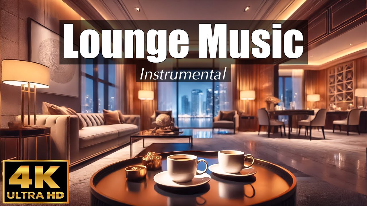 Лаунж музыка Инструментальная ☕️ 4K УЛЬТРА HD | Элегантные каверы песен (Lounge Music Instrumental)
