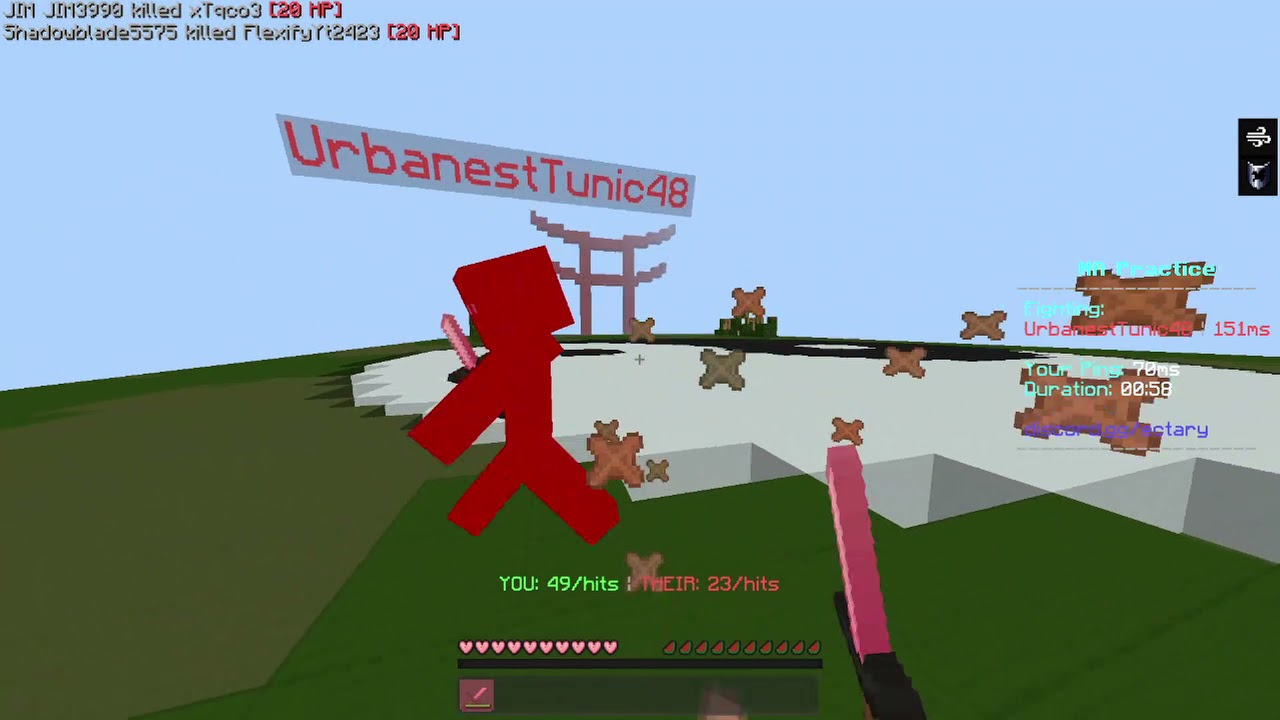 xUrbqn Vs UrbanestTunic48 (He had 96 ws)