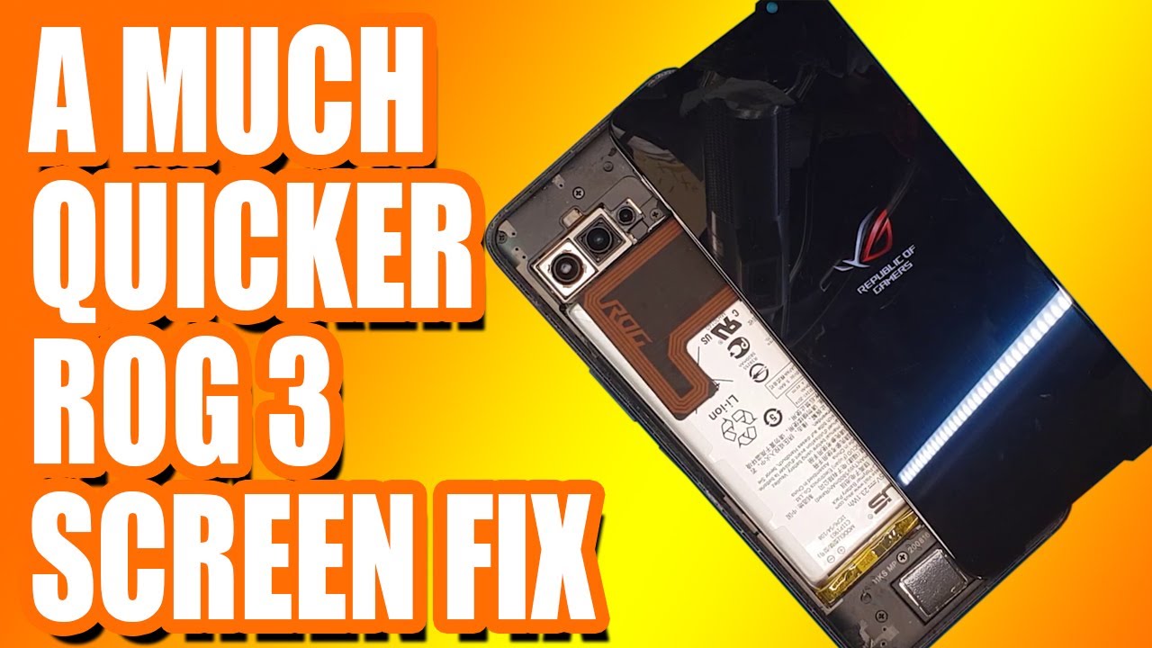 STILL VERY EASY TO FIX? ASUS ROG Phone 3 Screen Replacement | Sydney CBD Repair Centre