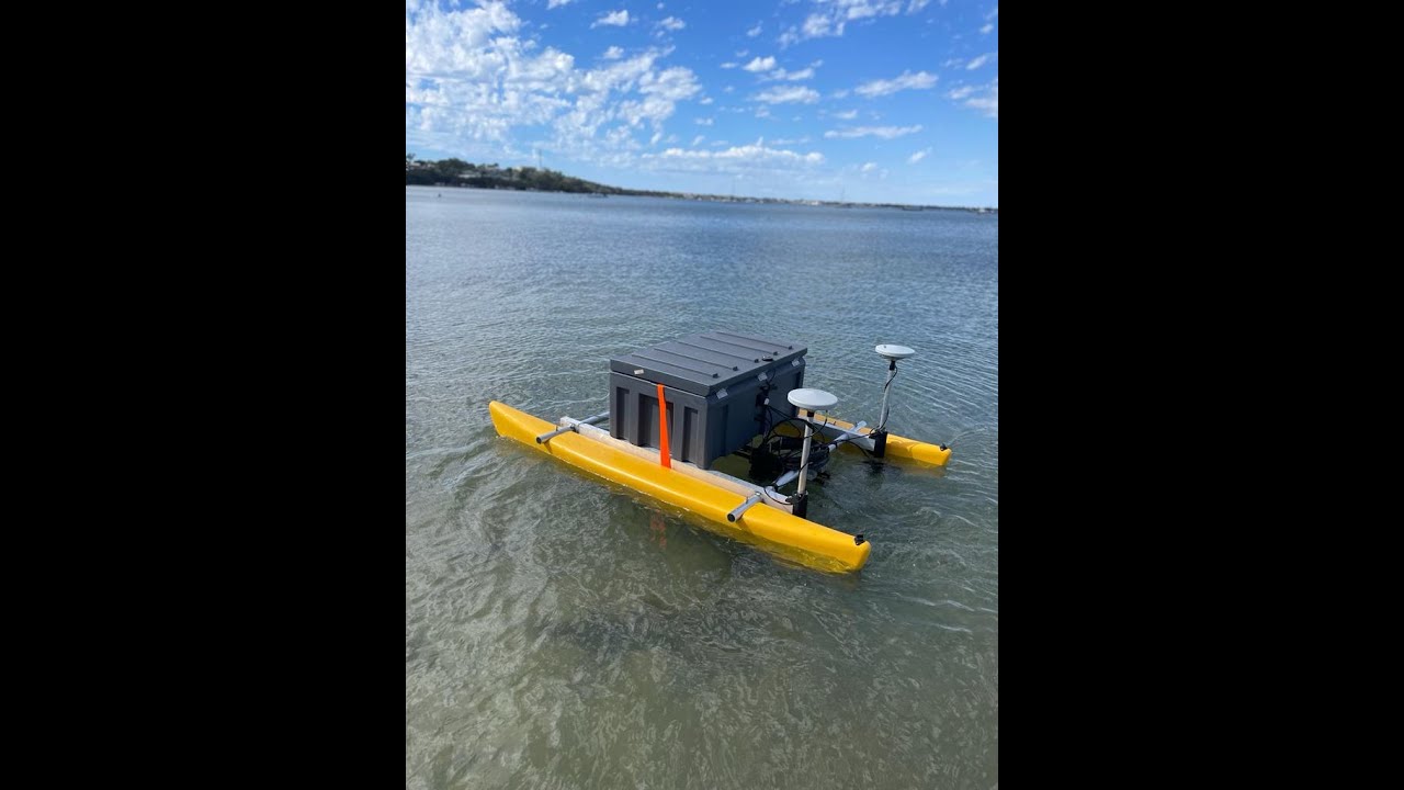 Autonomous Survey Vessel complete with Multibeam Sonar