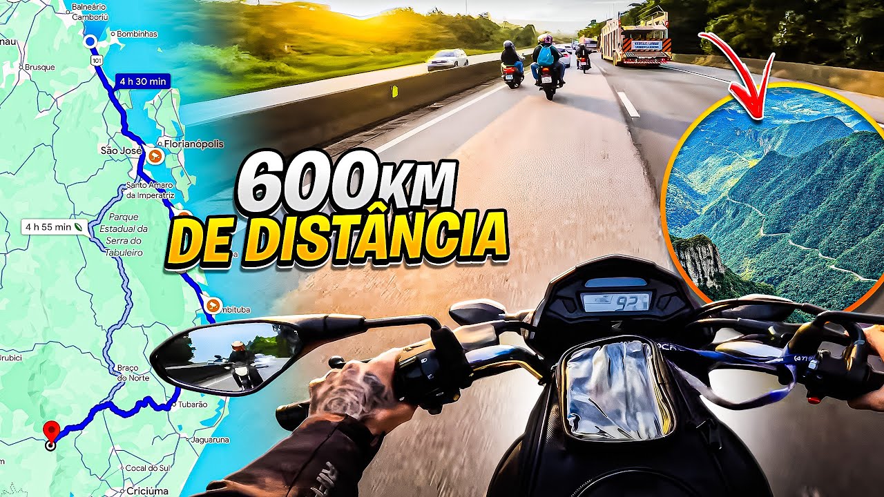 PRIMEIRA VIAGEM PARA A SERRA DE START 160 EM GRUPO | 600KM 🛣️