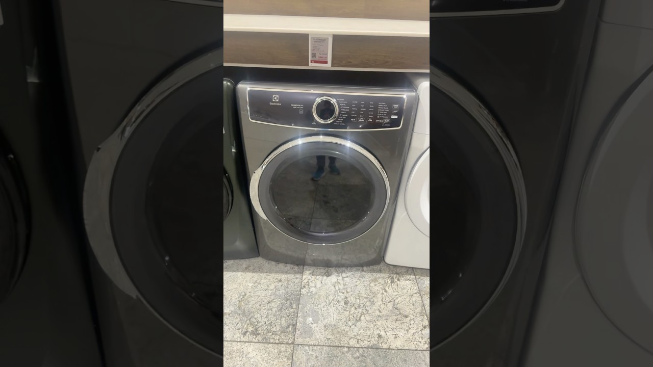 Electrolux/Frigidaire front load gas dryer grey