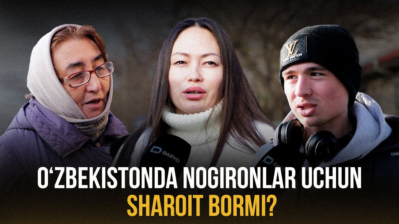 O‘zbekistonda nogironlar uchun sharoit bormi? — “Daryo”da kichik so‘rovnoma