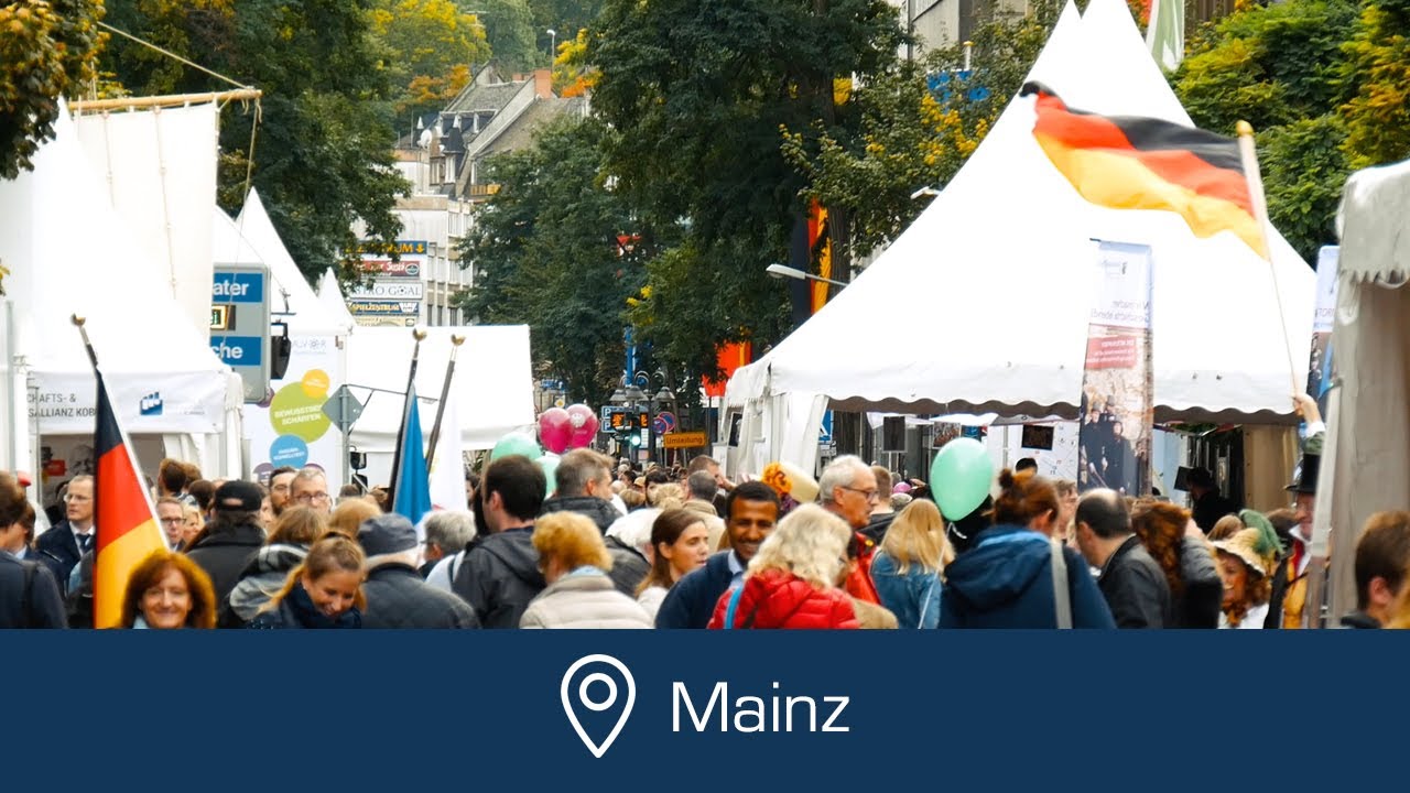 Tag der Deutschen Einheit 2017 - Mainz (4K)