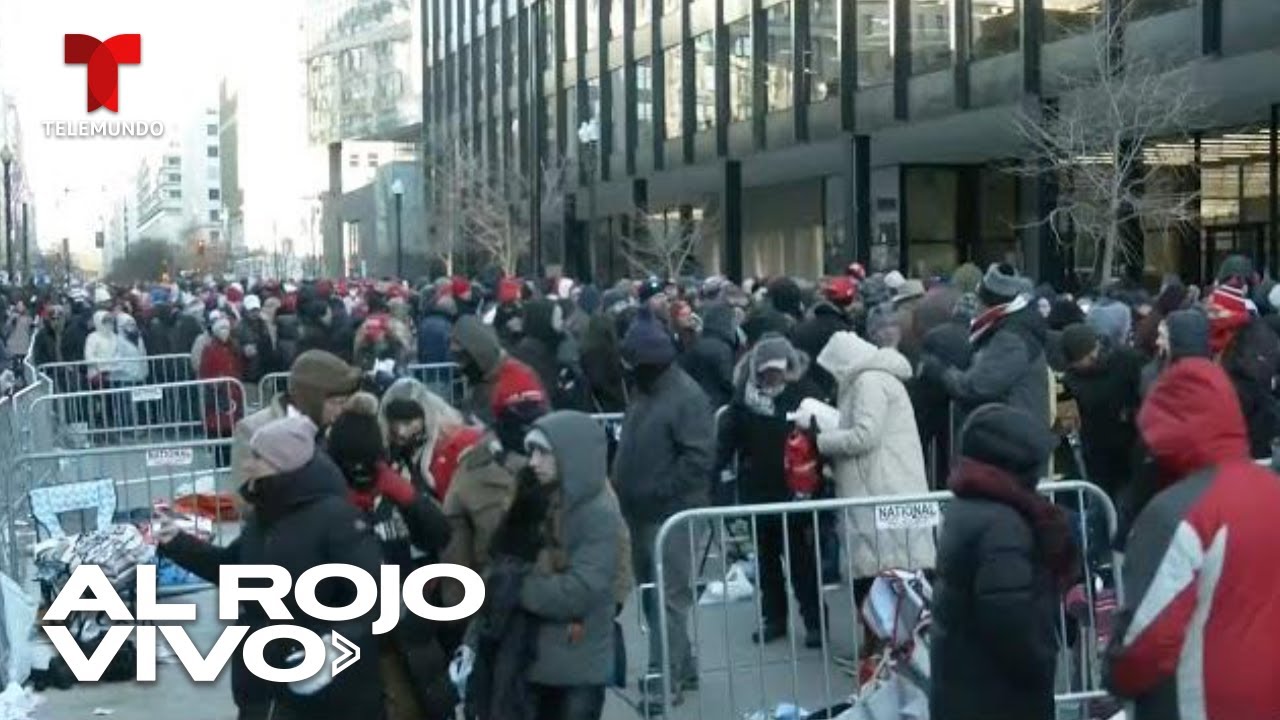 Trump firma órdenes ejecutivas ante multitud reunida en el Capital One Arena | Al Rojo Vivo